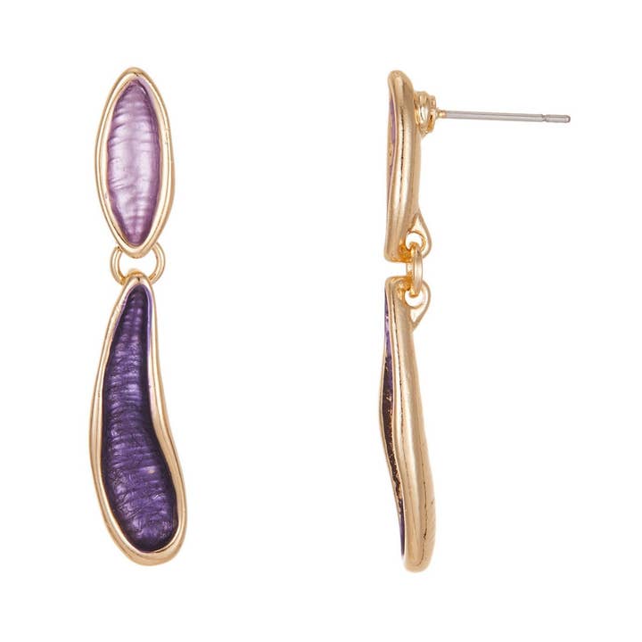 Donia rod earring for wholesale by BELLE MISS