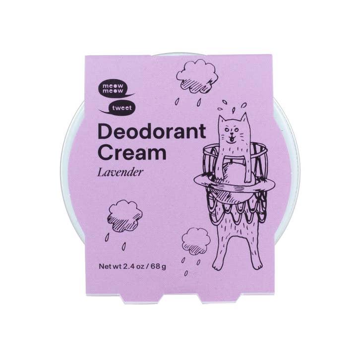 Lavender Deodorant Cream for wholesale by Meow Meow Tweet