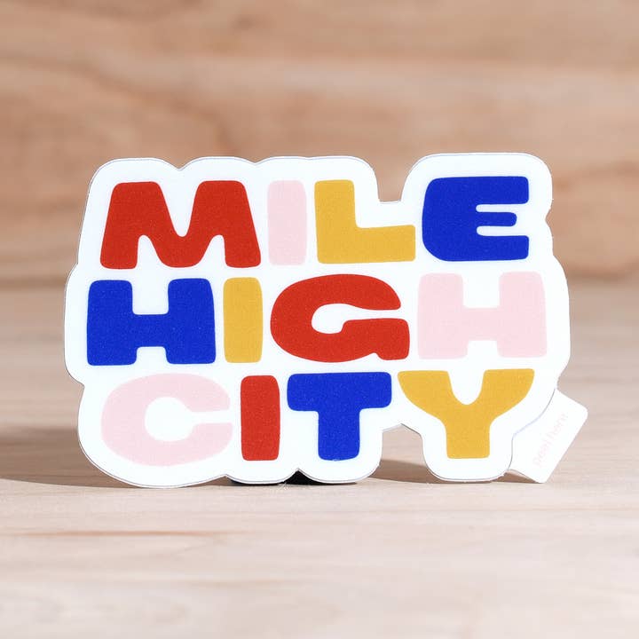Mile High City Aufkleber | Vinyl Aufkleber | Denver, CO Aufkleber für den Großhandel von Endless August Supply Co.