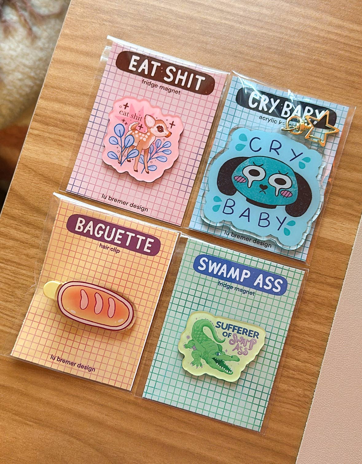 lu bremer design - Wholesale Hair Clip - Women's - bread baguette hair clip7