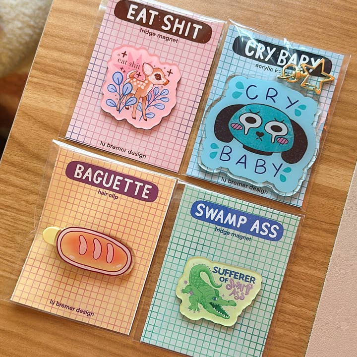 lu bremer design - Wholesale Hair Clip - Women's - bread baguette hair clip7