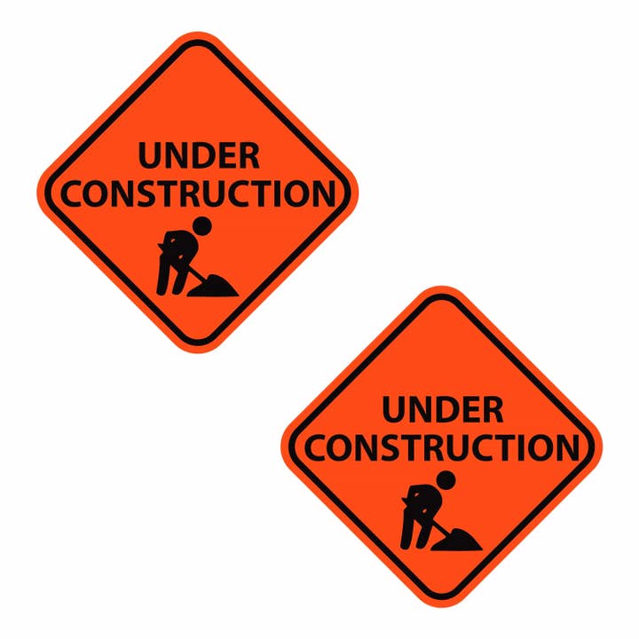 Under Construction Orange Fruitella Neon Blacklight Wet Vinyl Nipple Cover Pasties for wholesale by Neva Nude