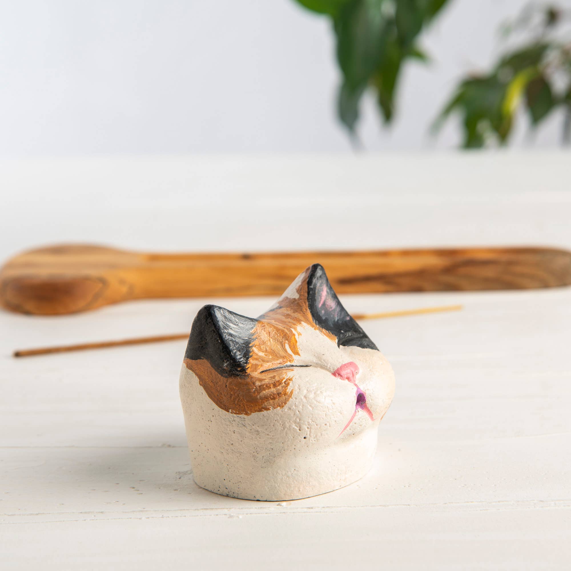 Troy Touch - Wholesale Incense Holder - Tabby Cat Incense Holder, Handmade Incense Holder9