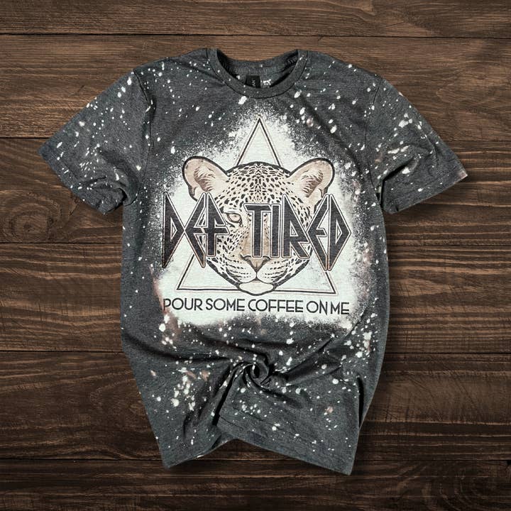 Def Tired Graphic Tee for wholesale by Bayou Born