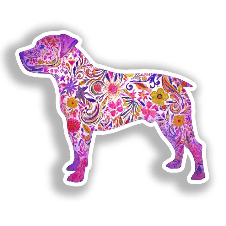 Bull Terrier Hond Sticker # A019166 voor wholesale door Yoonek Graphics