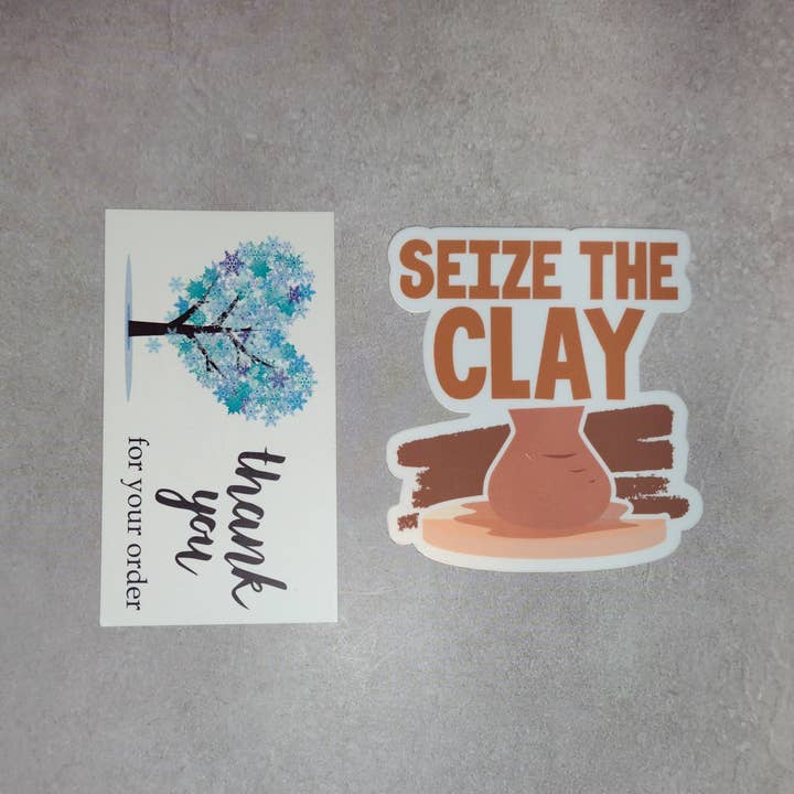 Dancing Dolphin Crafts - Wholesale Sticker - Pak de klei | Sticker voor aardewerkmaker | Keramische sticker5