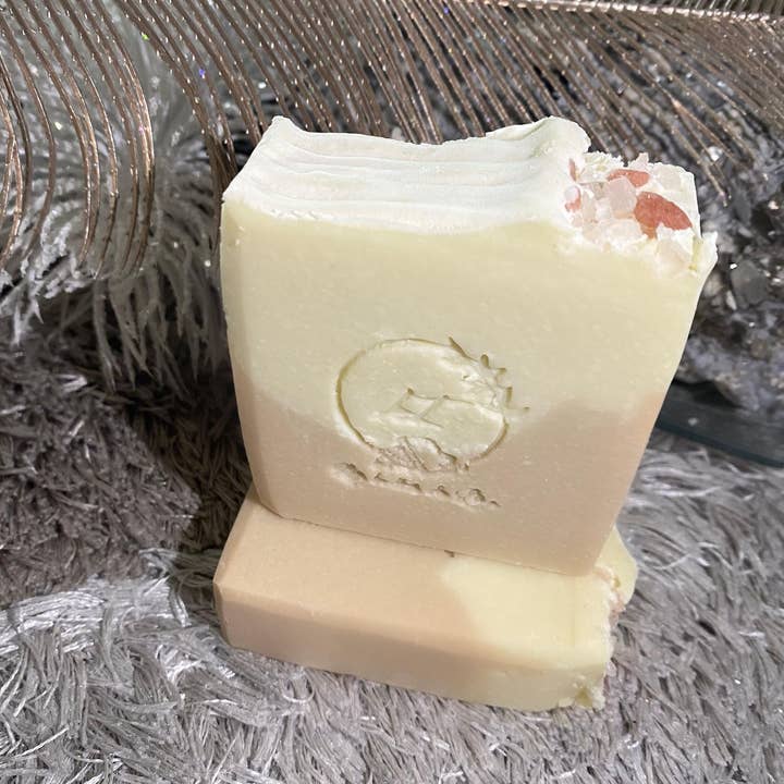 Les Bulles de Lisa - Vente Pains de savon - L'EXFOLIANT | Savon artisanal au sel d'Himalaya1