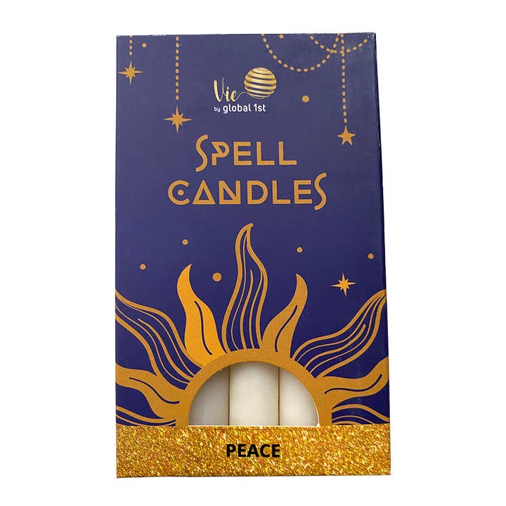 VIE - Vendita all'ingrosso Candele cilindriche/candelieri - Candele Spell, fatte a mano e inodore, confezione da 511