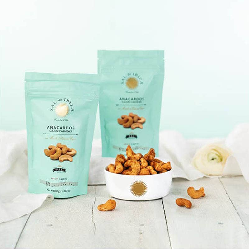Made in Spain - Wholesale Nuts - Spicy Cajun Cashews, Ibiza Salt1