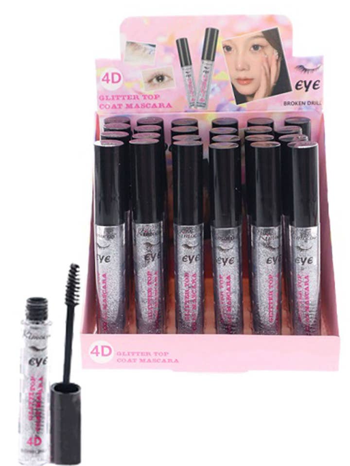 4D Fiber Lash Glitter Topper Eyelashes Mascara for wholesale by Cap Zone