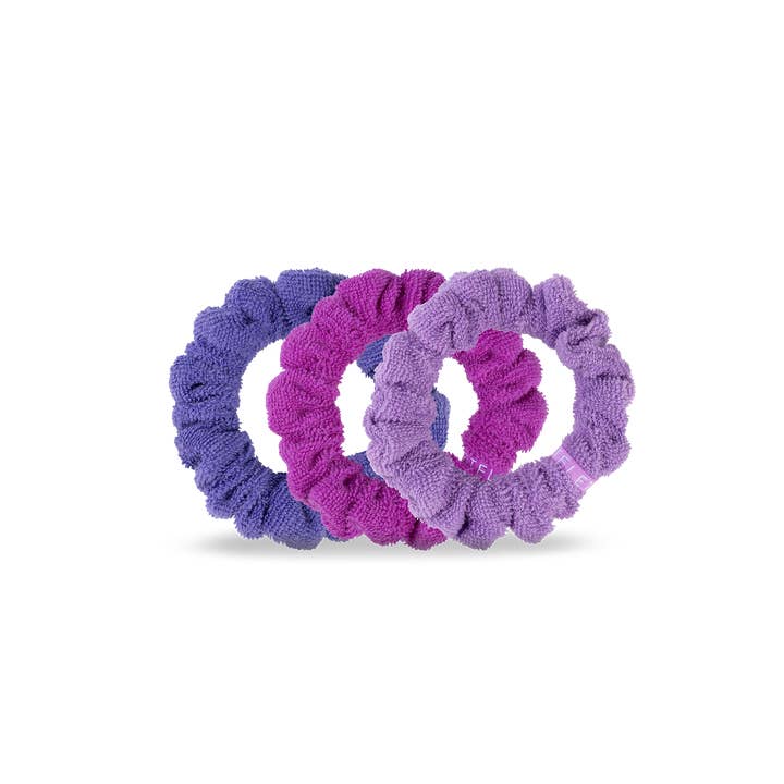 TELETIES - Wholesale Scrunchie - Women's - Terry Cloth Hair Scrunchie | Small | Antigua
