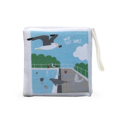 NOOX City Kids - Wholesale Crinkle Tag Toy - Baby - soft baby book Groningen 100% soft cotton and fairly made5