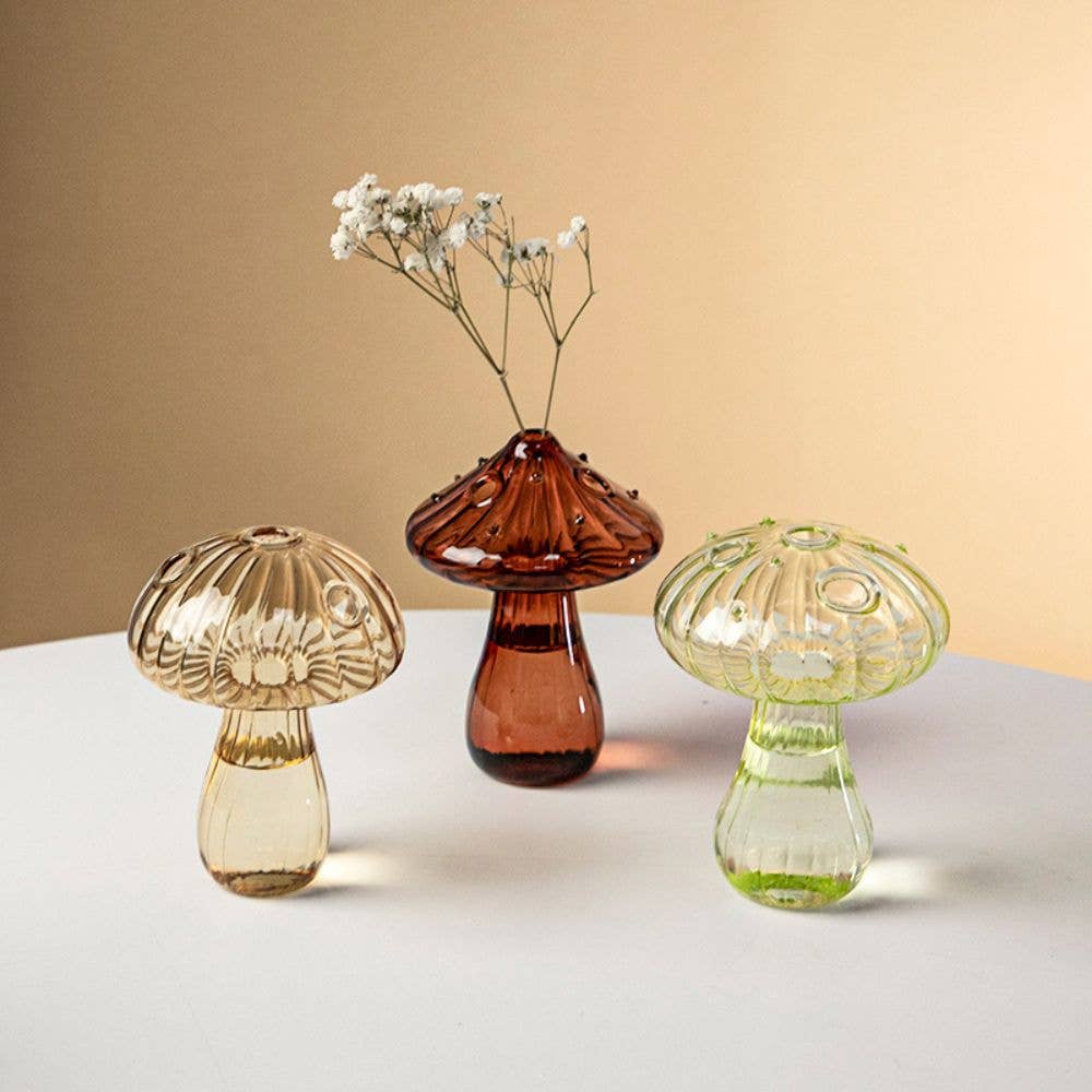 Moderny - Wholesale Vase - Vibrant Mushroom Glass Vases1