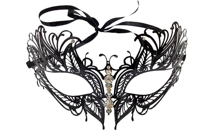 Mardi Gras Creations - Wholesale Costume - Women's - Butterfly Cut Out Mask1