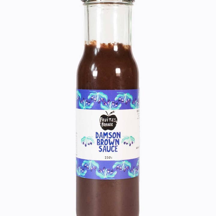 Fruits of the Forage – wholesale Jam/jelly – Damson Brown Sauce