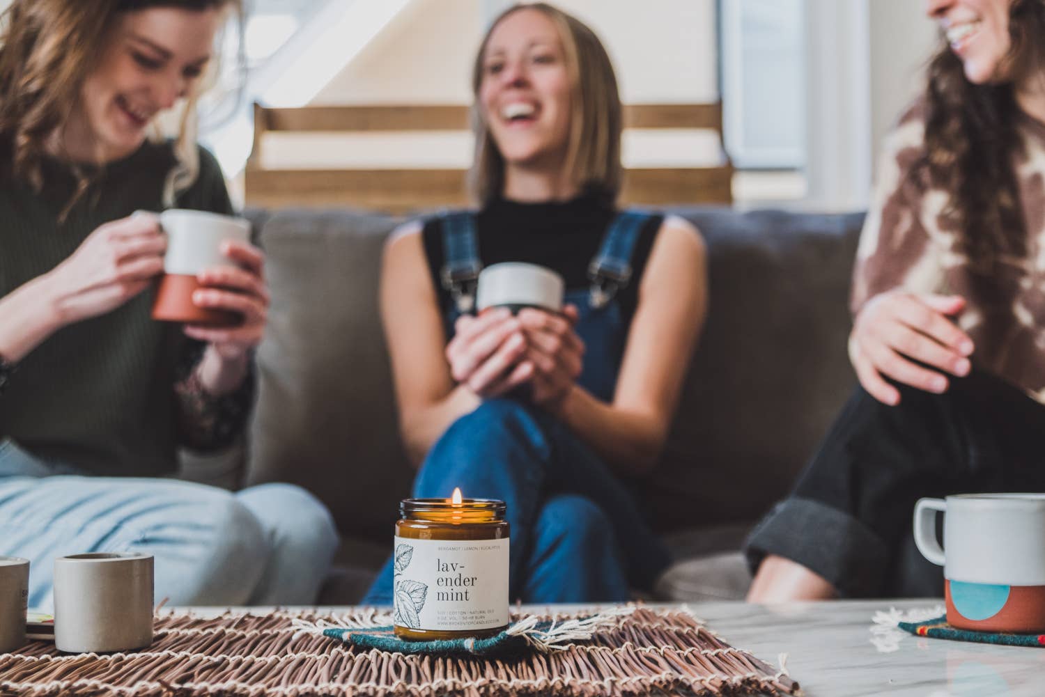 Broken Top Brands - Wholesale Jar/Filled Candle - Lavender Mint 9oz Soy Candle1