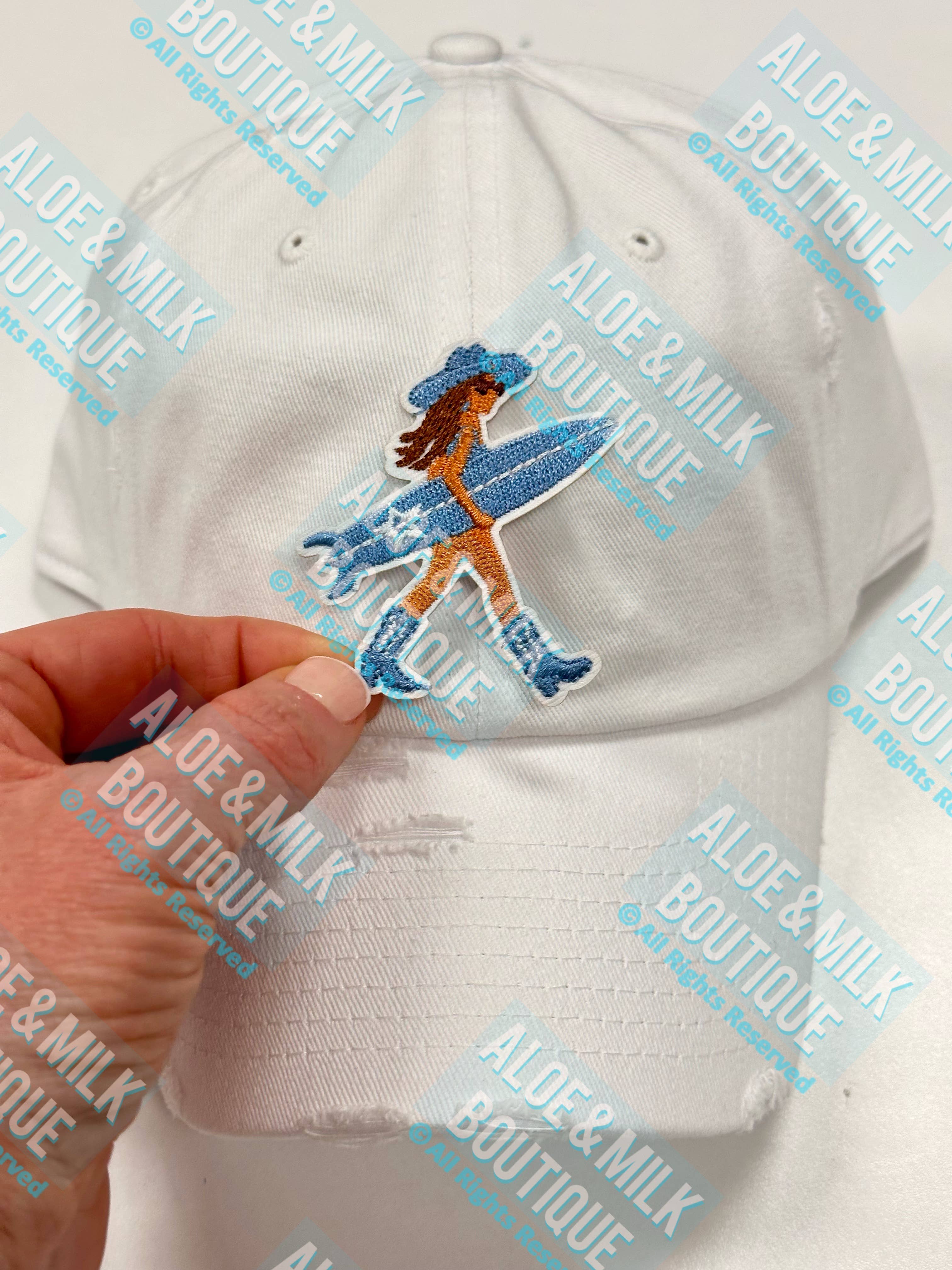 Aloe and Milk Boutique - Wholesale Patch - Surf Girl Patch, Coastal Cowgirl, surfing, beach patches3