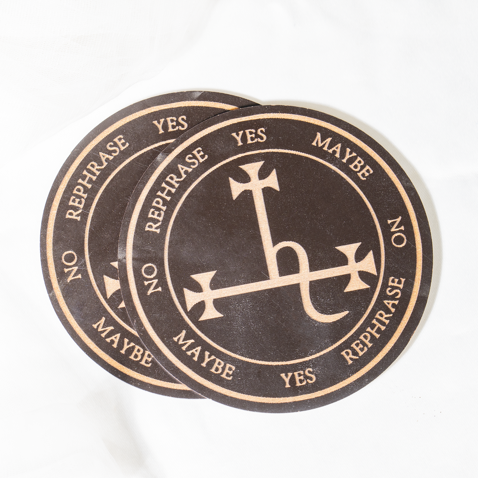 Soothing Crystals - Wholesale Meditation Supplies - 6" Lilith Sigil Altar | Pendulum Board |Feminine Sigil Board8