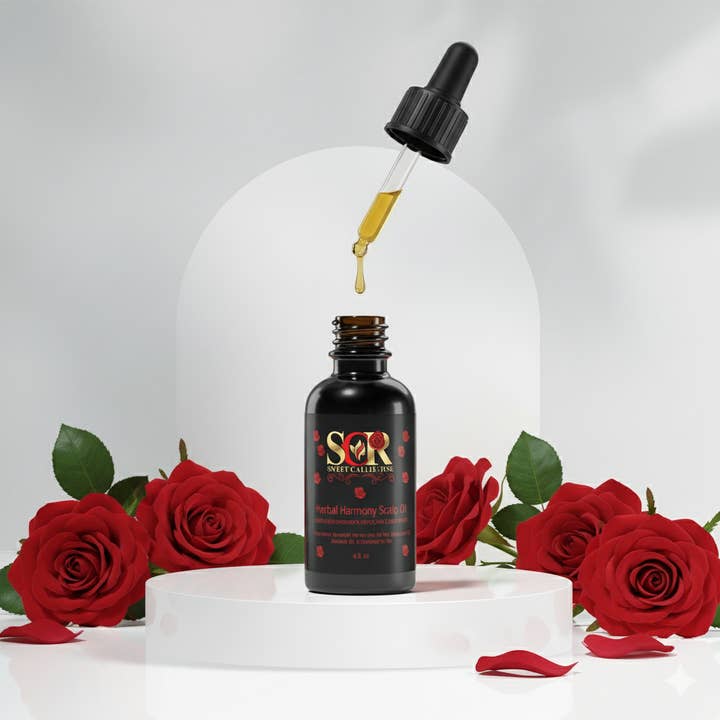 Huile ayurvédique pour cuir chevelu pour la vente par Sweet Callie Rose
