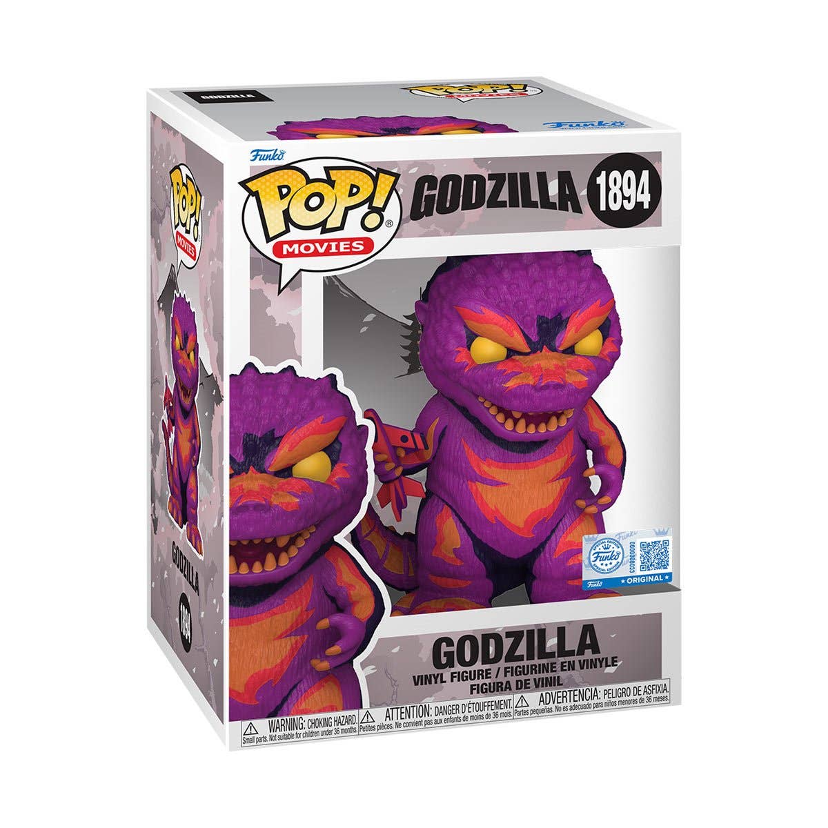 Entertainment Earth - Wholesale Figurine Toy - Kids - Godzilla Retro Futurism Premium Pop! Vinyl Figure - EE Excl.1