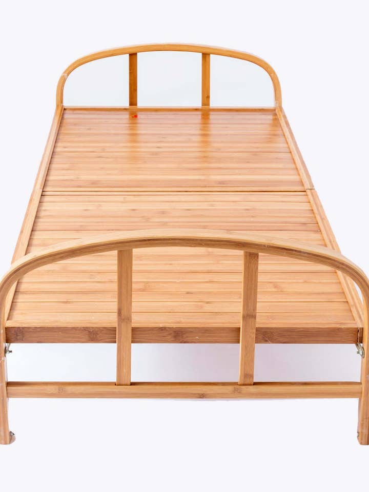 folding bamboo bed for wholesale by Petit Pan