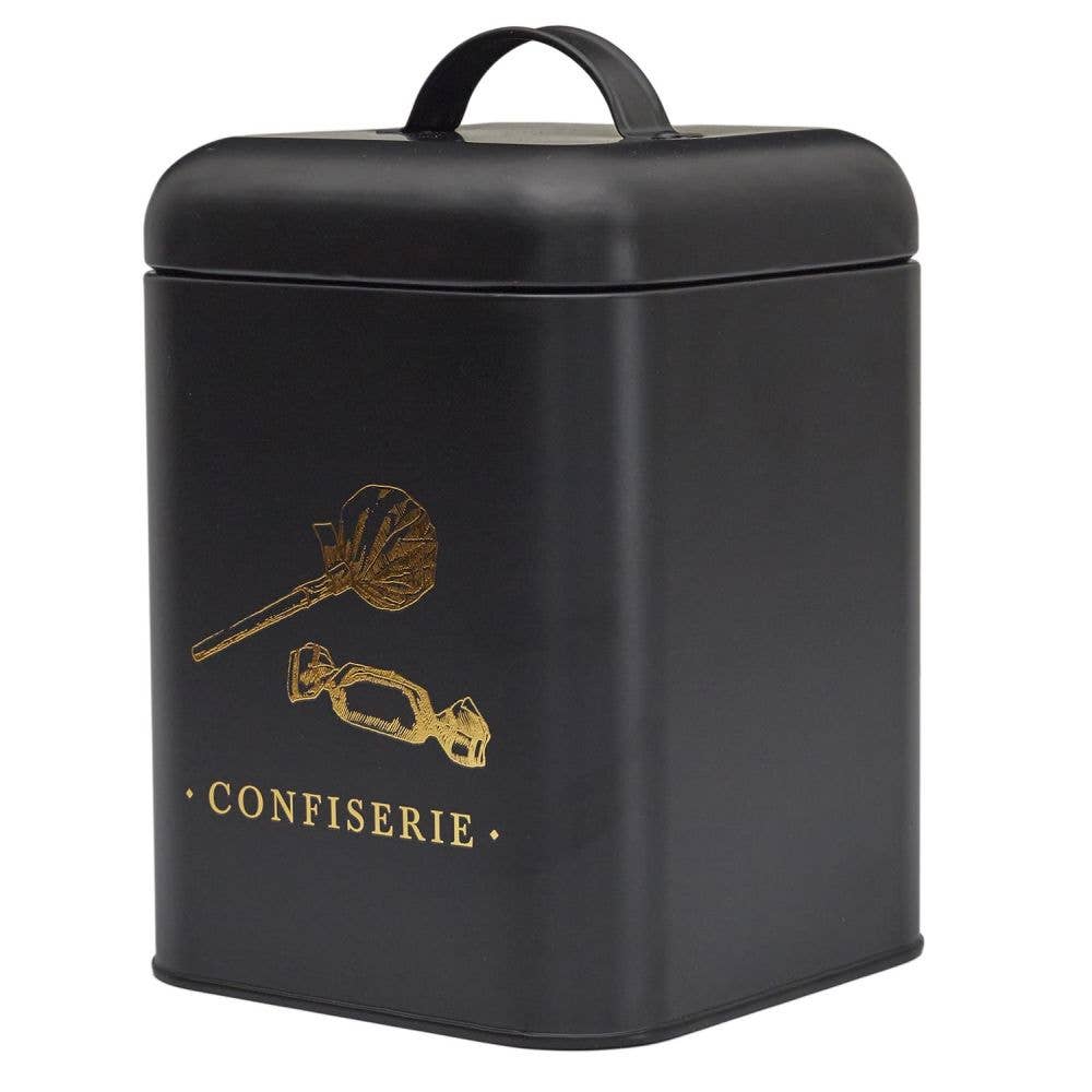 Housse De Rêve - Wholesale Decorative Box - Black and gold metal candy box2