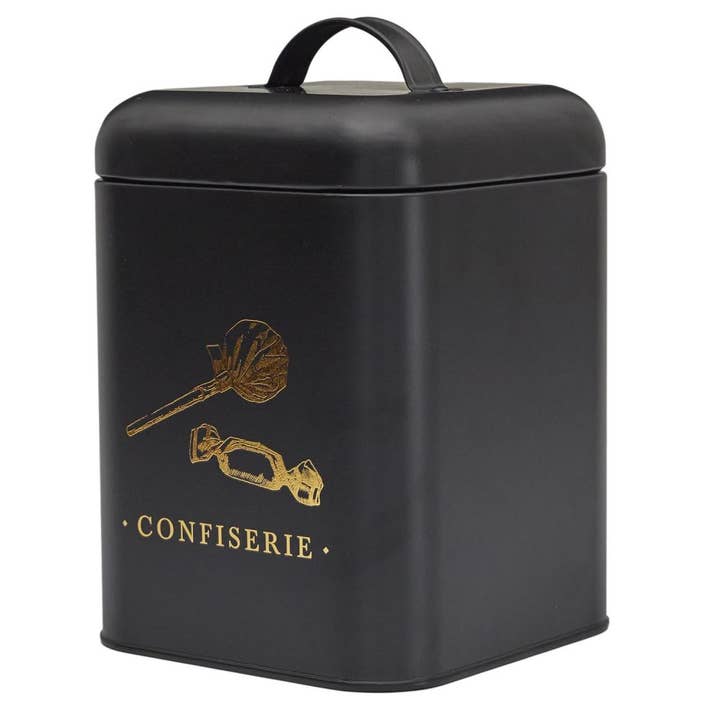 Housse De Rêve - Wholesale Decorative Box - Black and gold metal candy box2