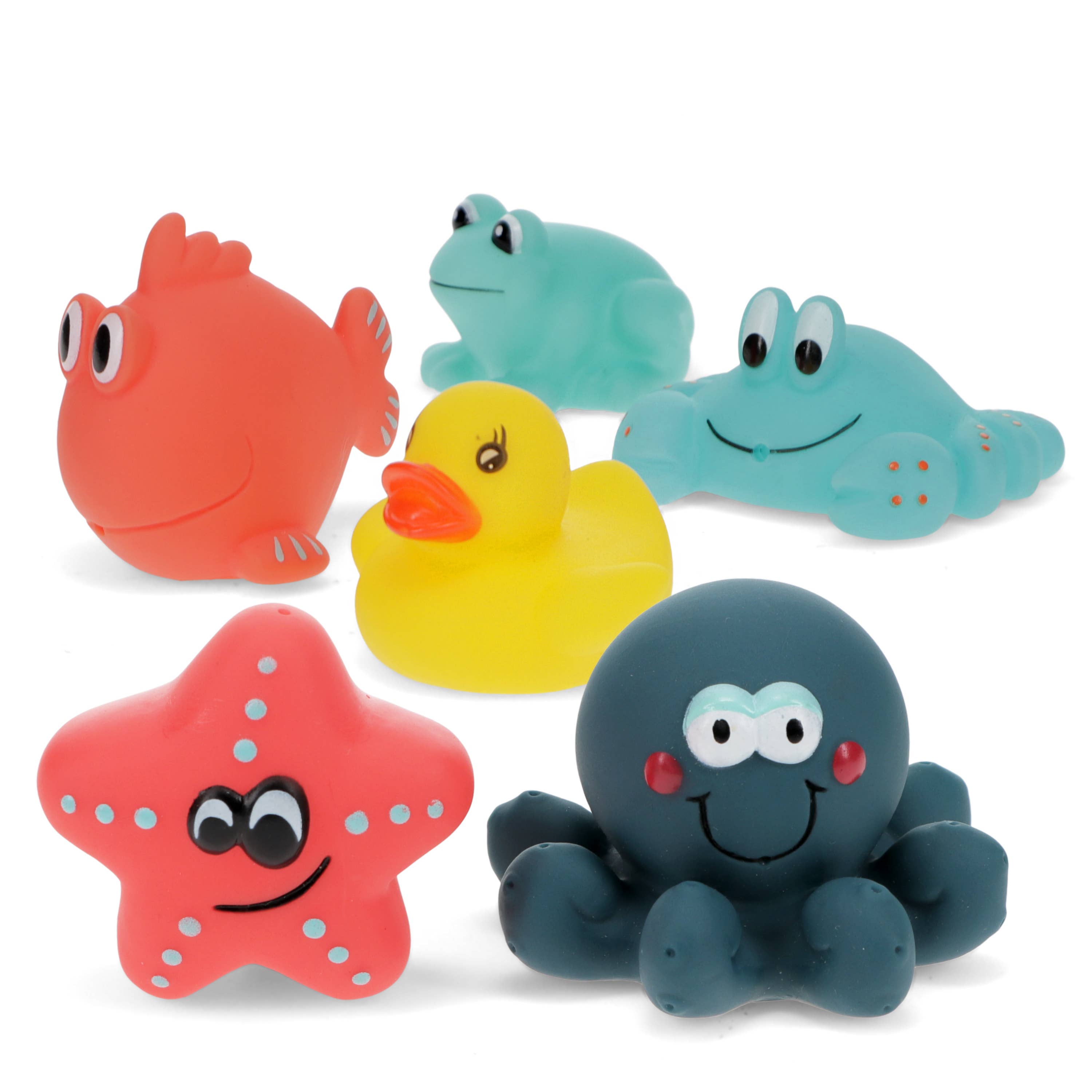 Rex B2B - UK - Vente Jouet pour le bain – bébé - Jouets de bain (ensemble de 6) - Animaux aquatiques1
