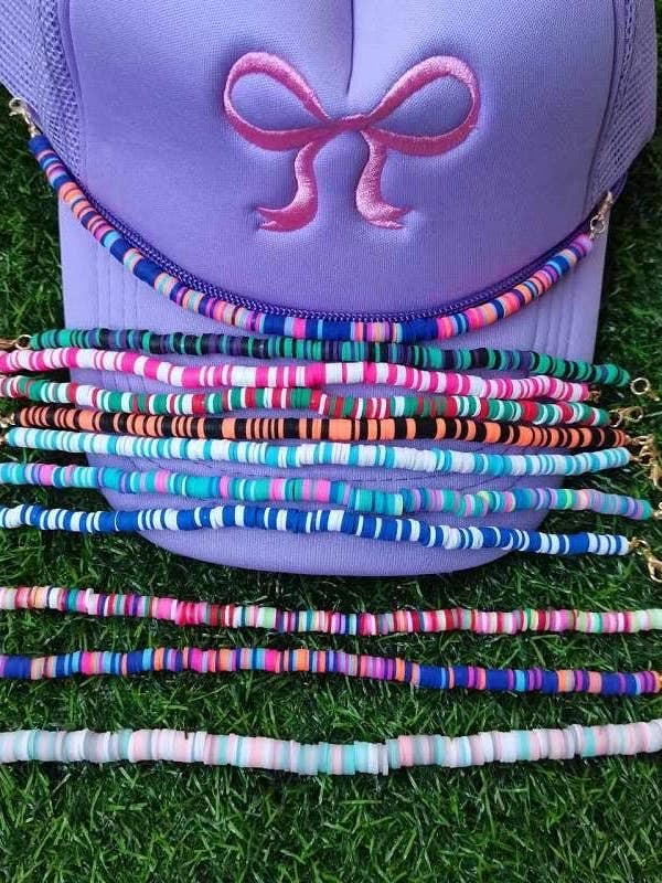 Clay Bead Hat Chains for wholesale by Shop Hotline