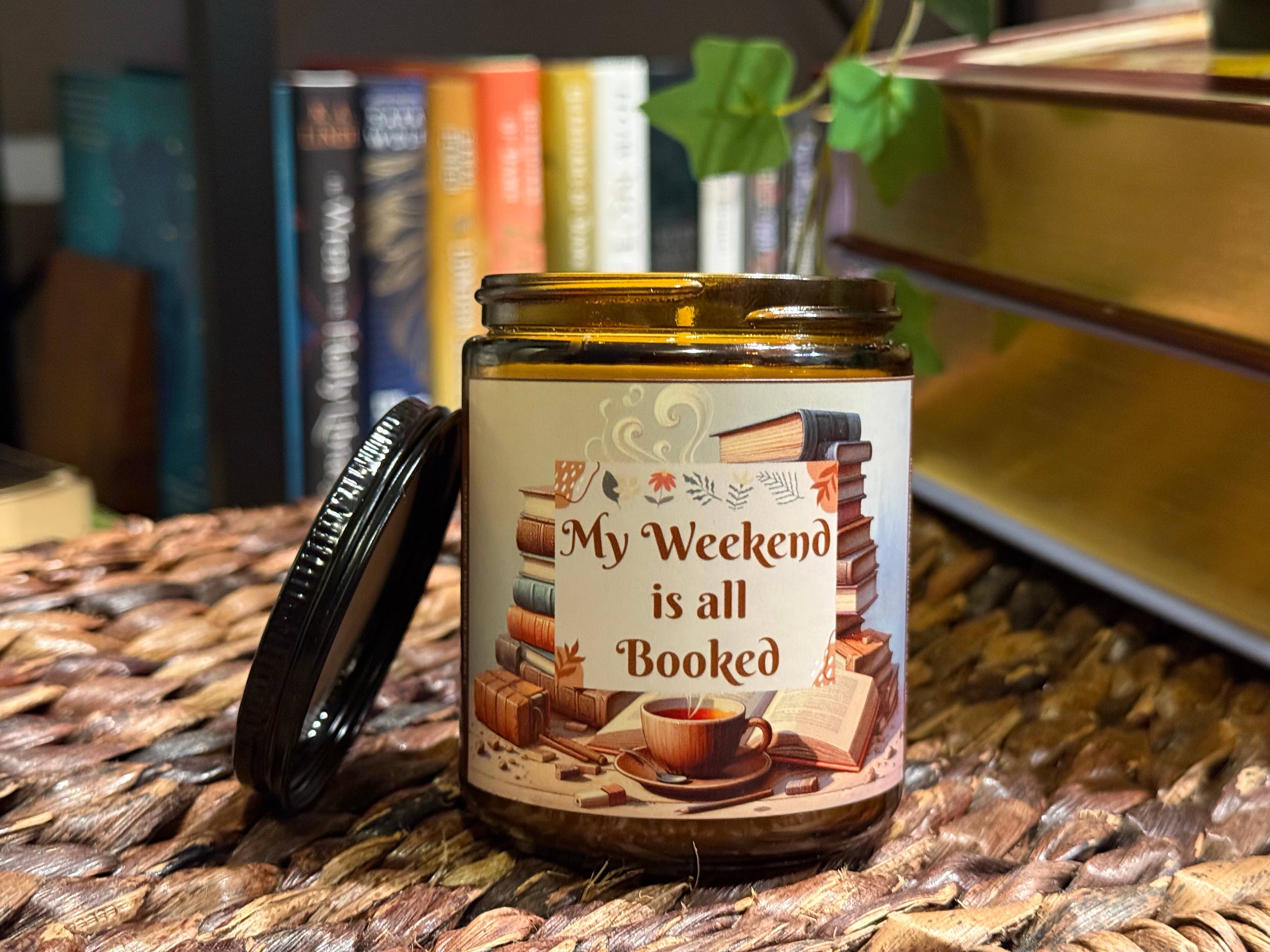 Fantastical Wicks - Wholesale Jar/Filled Candle - My Weekend is All Booked  | 7 oz9