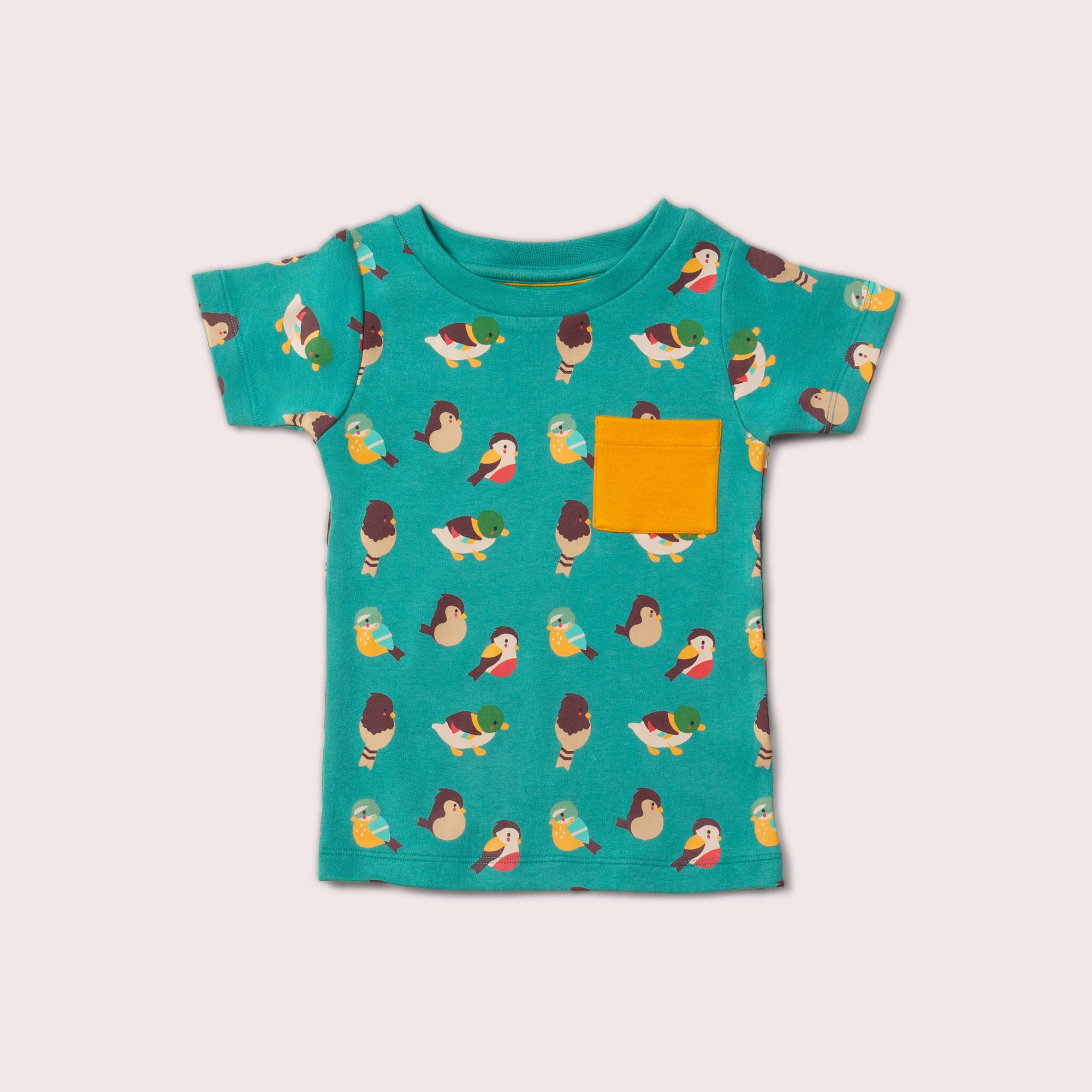 Garden Birds Organic T-Shirt & Jogger Playset for wholesale on Faire2