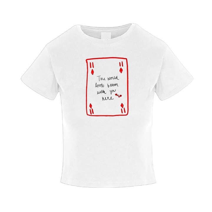 1 T-shirt da donna per bebè GOODSINNERS 11 OF HEARTS per la vendita all'ingrosso da parte di Goodsinners