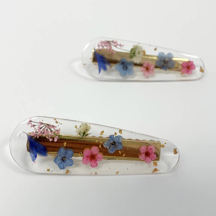 Sunnie Lane – wholesale Hair clip – Women’s – Flower Hair Clip - Real Pressed Flowers6