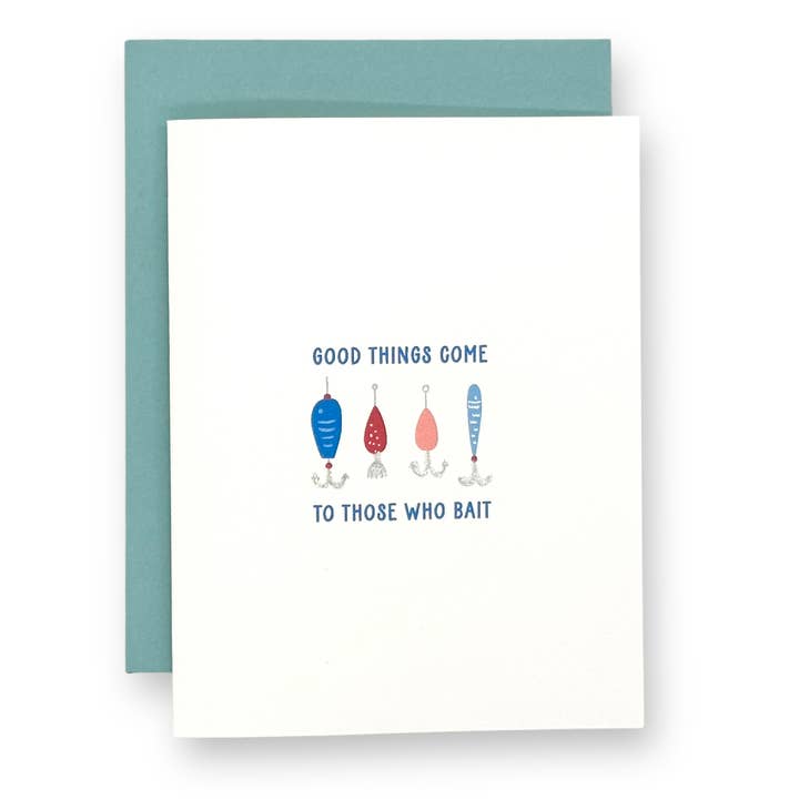 BEST FISHES - Hand Glittered Greeting Card for wholesale by Seaside + Sunshine Greetings