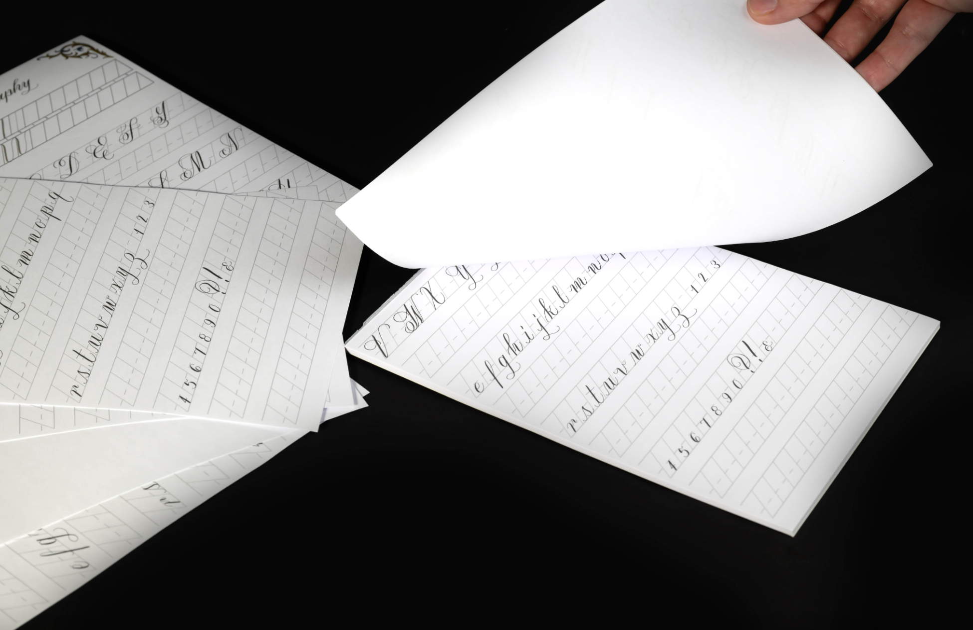 CoraCreaCrafts - Wholesale Notepad - Calligraphy Notepad3