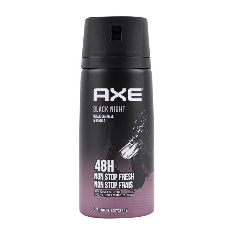 Deluxe Import Trading - Wholesale Deodorant - Men's - Axe Black Caramel & Vanilla 5oz Deodorant Bodyspray0