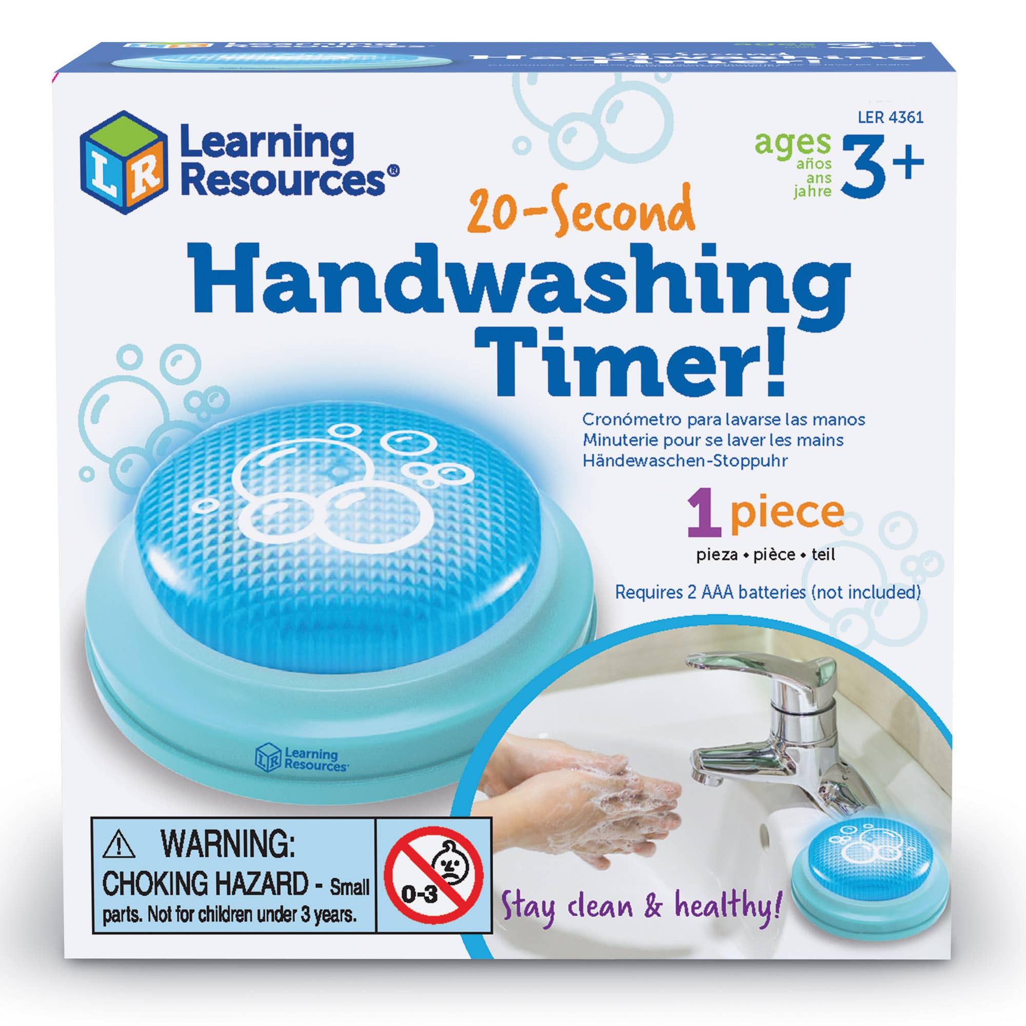 Learning Resources - Wholesale Toy Set - Kids - 20-Second Handwashing Timer2