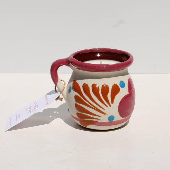 Fonzie's Artisanal Goods - Wholesale Jar/Filled Candle - Sea Salt Orchid Jarrito Candle - 7oz2