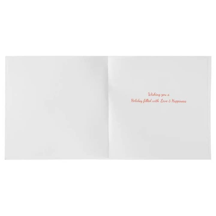 NIQUEA.D - Wholesale Christmas Card - Quilled Wreath Single Christmas Card2