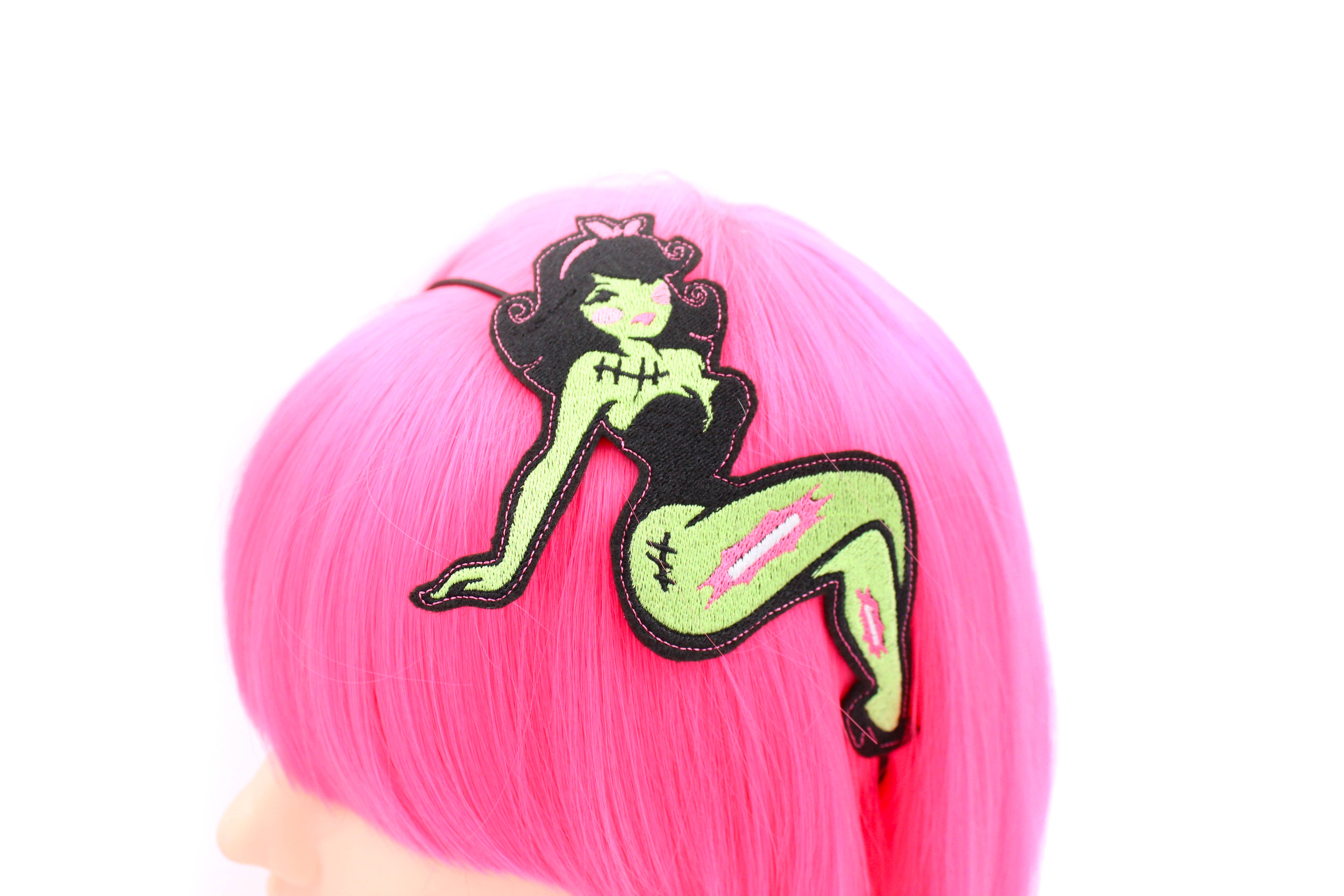Wholesale Rockabilly Zombie Pinup Fashion Headband For Women for your