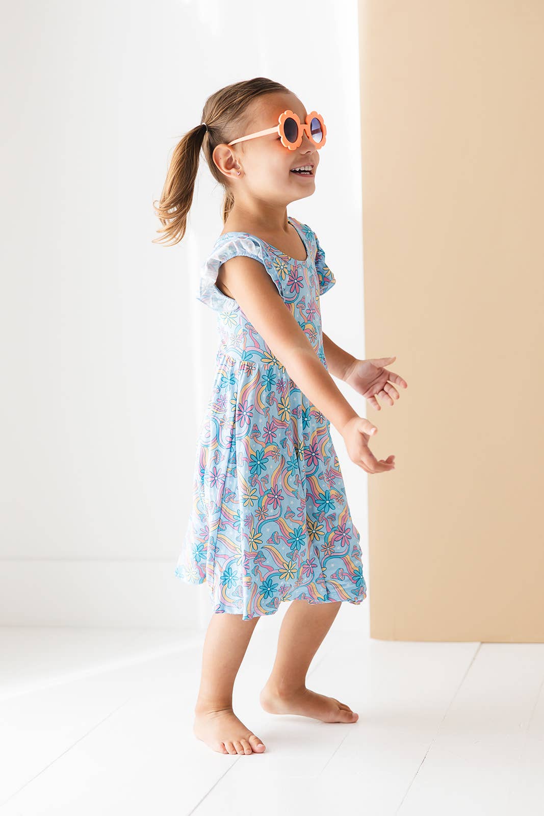 Charlie Lou Baby - Wholesale Dress - Kids - Twirl Dress | Groovy Fall After All7