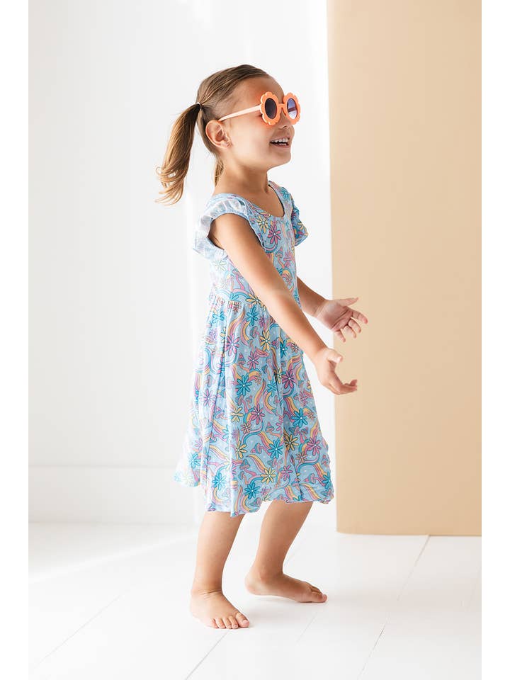 Charlie Lou Baby - Wholesale Dress - Kids - Twirl Dress | Groovy Fall After All7