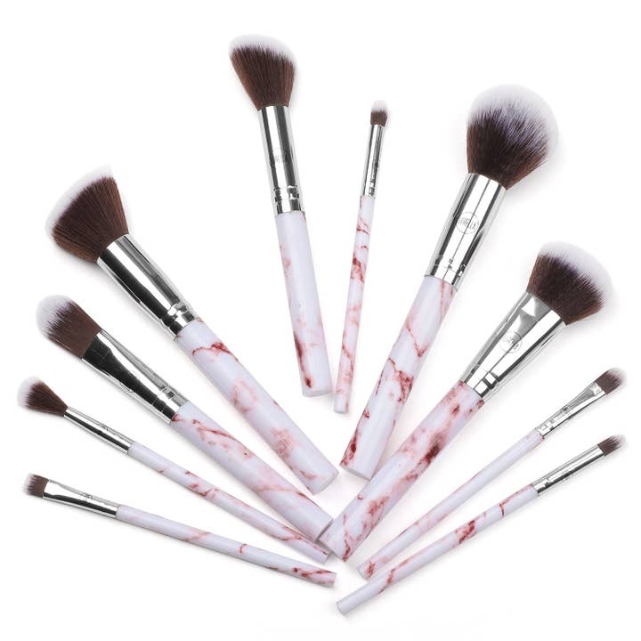 Lurella Cosmetics - Wholesale Make-up brush set - Deluxe Marble Brush Set6