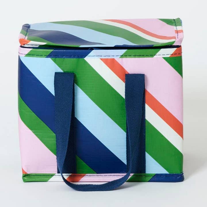 Mini Insulated Tote – Rugby Stripe for wholesale by Project Ten Pty Ltd