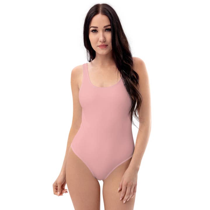 Pink Petal One-Piece Swimsuit for wholesale by Rainbow City