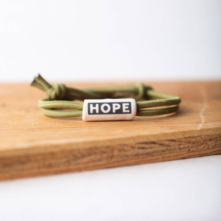 HOPE - Pulseira de Estilo de Vida Ativo por atacado de MudLOVE
