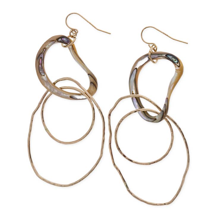 Pendientes Upena Hoop para venta al por mayor de 21 degrees North Designs