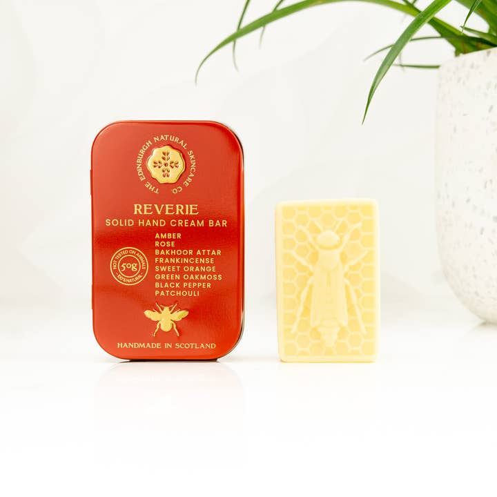 The Edinburgh Natural Skincare Company – wholesale Hand cream/lotion – Reverie Solid Hand Cream Bar3