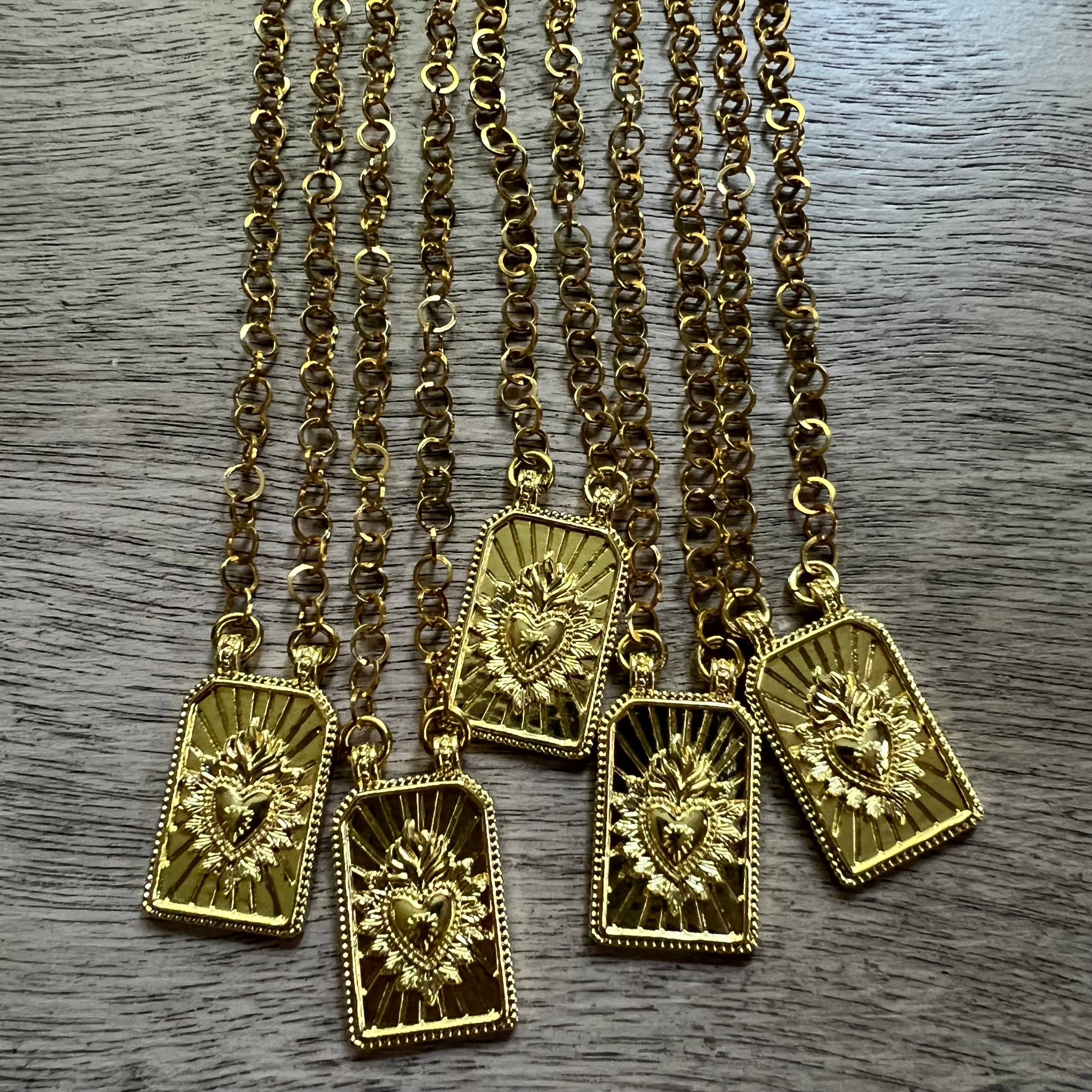 Chasing Cherubs - Wholesale Pendant/Charm Necklace - Favor0