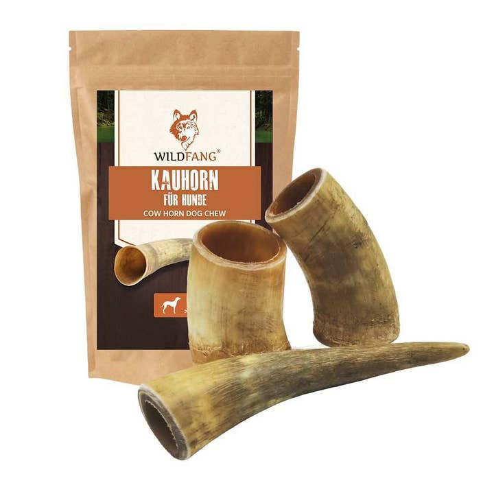 Beef chew horn - set of 3 for wholesale by WILDFANG